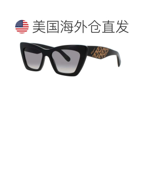 自营salvatore ferragamoFerragamo女士55毫米黑色太阳镜-黑色 美
