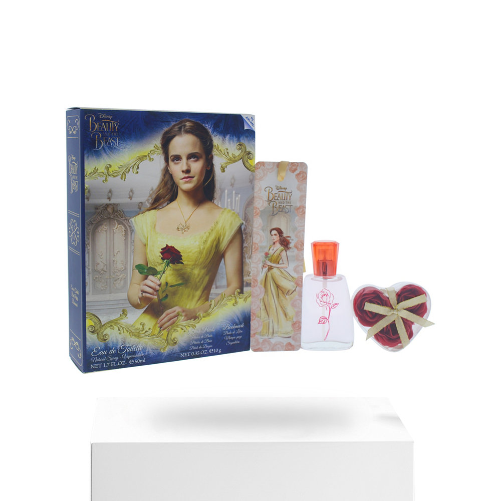 天猫国际美国直购美国直邮Disney迪士尼美女与野兽香水礼盒套装3件套 天然水果香3