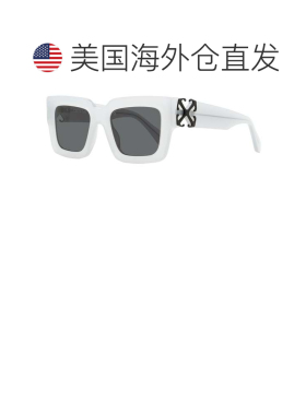 自营Off-White Women's Square Mystic Sunglasses OERI14D 0907