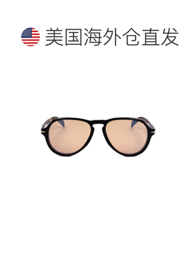 自营david beckhamDb 7079/S Classic Aviator Sunglasses - neut