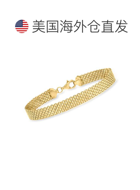 自营Ross-Simons 18kt Yellow Gold Over Sterling Silver Bismar