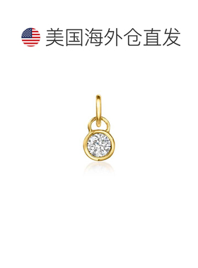 自营RS Pure by Ross-Simons Round Lab-Grown Diamond Charm in