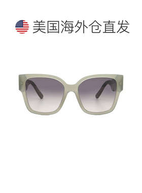 自营Marc Jacobs Grey Gradient Square Ladies Sunglasses MARC