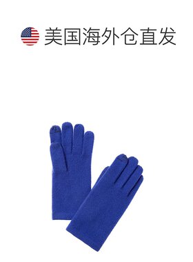 自营sofiacashmere Touch Screen Cashmere Glove - blue 美国奥