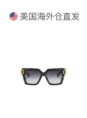 自营valentinoV - Uno Oversized Square Frame Sunglasses - gre