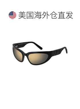 自营marc jacobsMARC 738/S 008A JO黑色灰色/灰色青铜镜-黑色灰