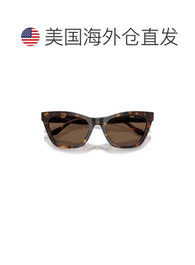 自营emporio armani0ea4259u Angular Tortoiseshell Cat-Eye Sun