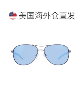 自营Tommy Hilfiger Blue Multilayer Pilot Men's Sunglasses TH