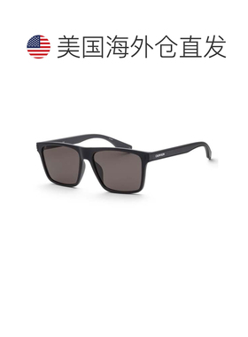 自营Calvin Klein Men's 56mm Matte Navy Sunglasses - matte na