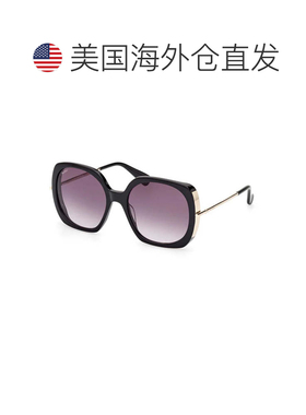 自营max maraMM0079 01B亮黑/烟渐变-亮黑 美国奥莱直发
