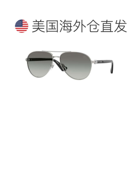 自营Burberry男士59 mm黑色太阳眼镜-黑色 美国奥莱直发