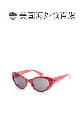 自营Versace 女士 53 毫米红色太阳镜 VE4455U-534487-53 - 红色