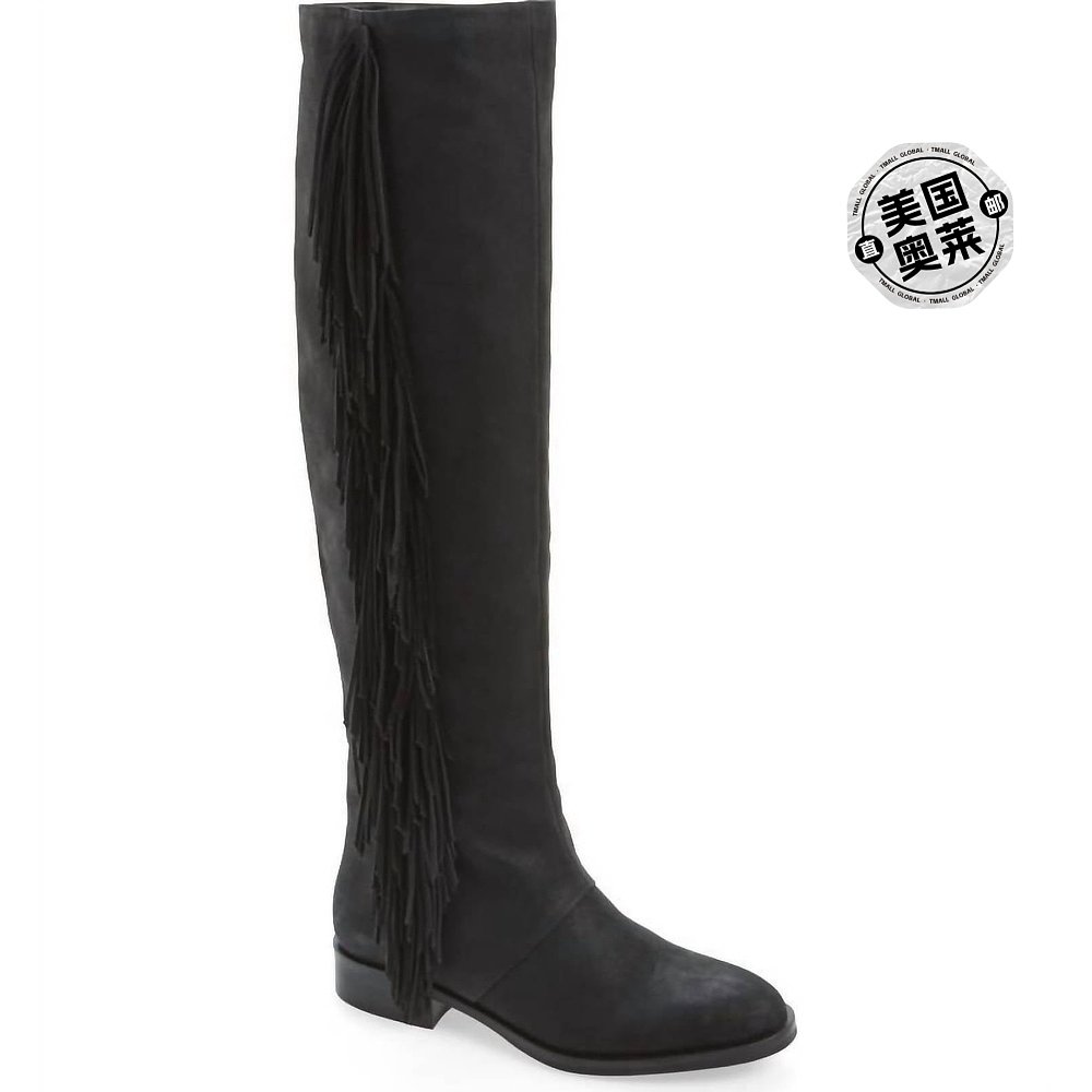 自营sam edelmanWomen's Josephine Slouch Pull On Fringe Suede - 图0