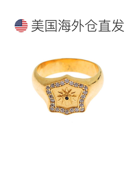 自营 Nialaya优雅男士镀金戒指 美国奥莱直发配饰