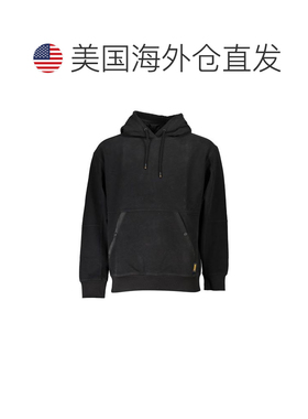 自营Hugo Boss Cotton Mens Men's Sweatshirt - black 美国奥莱