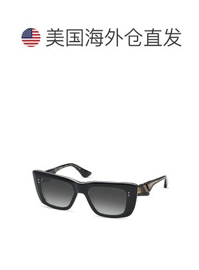 自营Dita Sunglasses Square Full Rim, Black Frame And Grey To