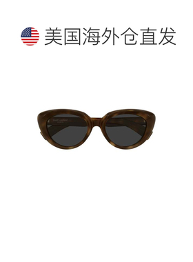 自营saint laurentSl 859 Cat-Eye Tortoiseshell Sunglasses - b