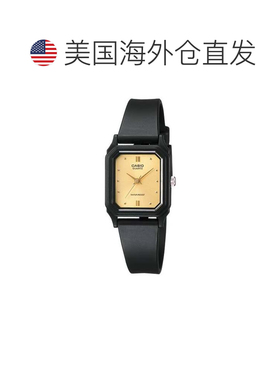 自营Casio Women’s Black Watch with Gold Dial - LQ-142E-9A -