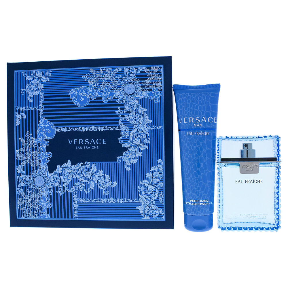 天猫国际美国直购美国直邮versace范思哲云淡风轻男士香水礼盒套装 清新水生香调2