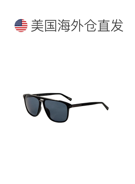 自营Chopard Men's 61mm Black Sunglasses - black 美国奥莱直发