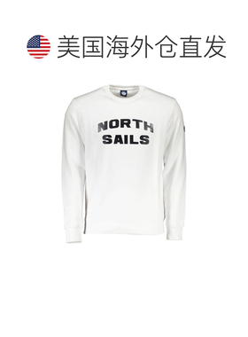 自营North Sails Cotton Men Men's Sweatshirt - white 美国奥莱