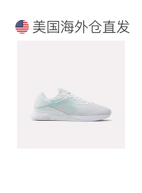 自营Reebok Nano X4 Women's Shoes - moon/glitch aqua/white 美
