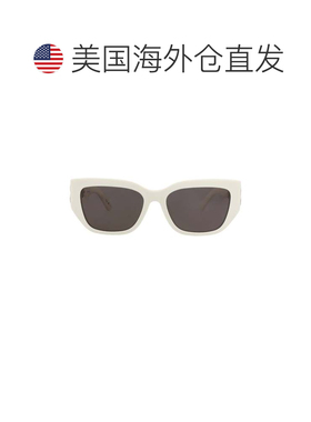 自营balenciagaCat Eye-Frame回收醋酸纤维太阳眼镜-白色白色灰色