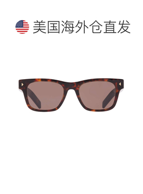 自营Prada Dark Brown Cat Eye Men's Sunglasses PR A17S 17N70F