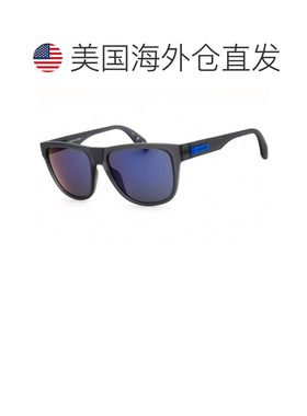 自营adidasOR0035 20X灰色/蓝色镜面-灰色 美国奥莱直发