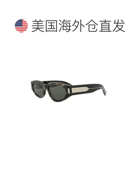 自营saint laurent圣罗兰女士56毫米水晶太阳镜-水晶 美国奥莱直
