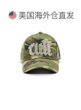 自营cult of individuality水晶徽章标志帽-绿色 美国奥莱直发