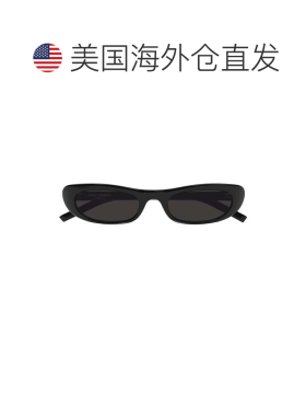 自营saint laurentSl 557 Shade Narrow Oval Frame Sunglasses -