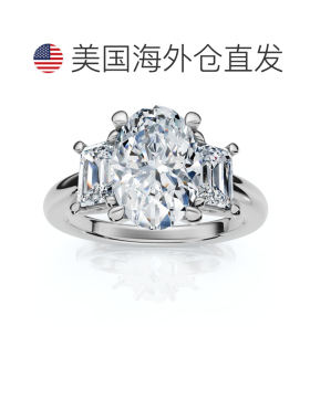 自营pompeii3Certified 2 3/4Ct Jenn Oval Diamond Engagement R