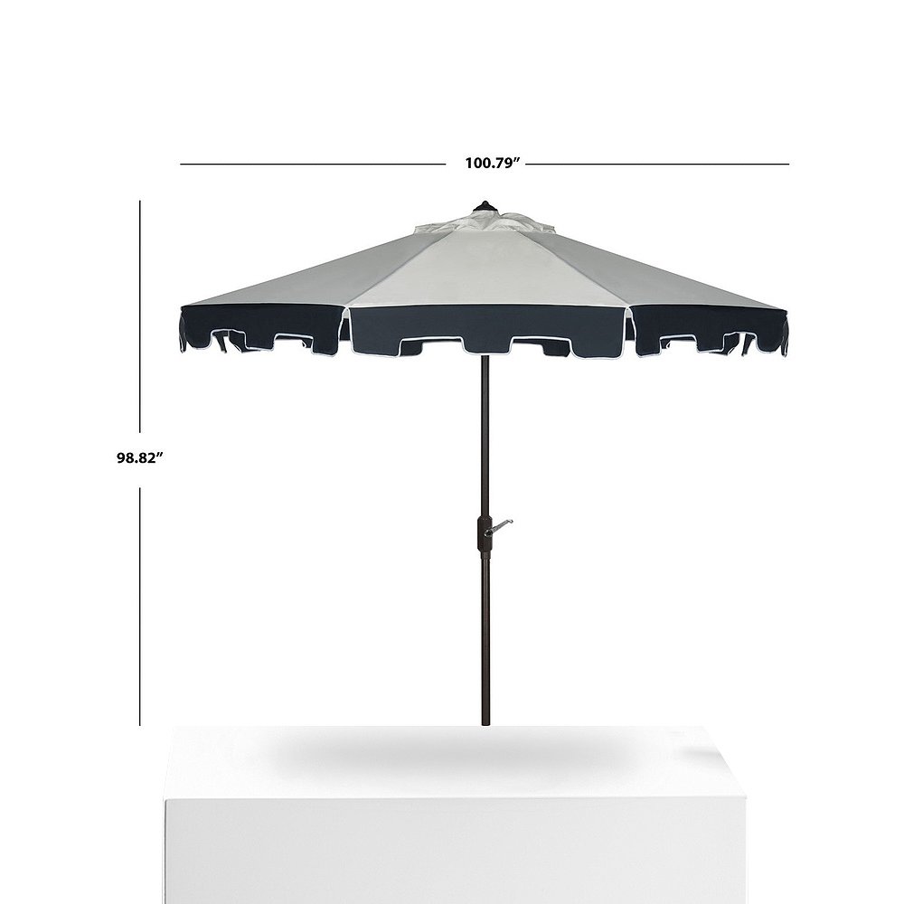 safaviehUv Resistant City Fashion 9Ft Auto Tilt Umbrella - b - 图3