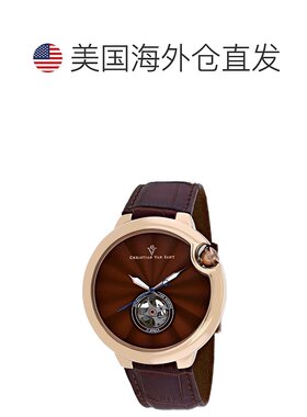 自营Christian Van Sant Men's Brown dial Watch - brown 美国奥
