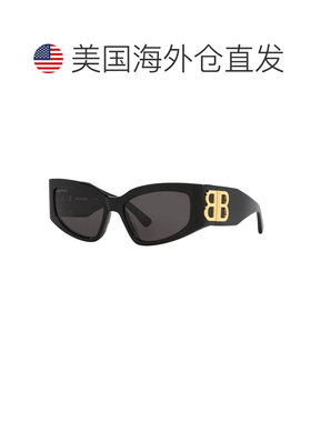 自营Balenciaga  BB 0321S 002 57mm Womens Cat-Eye Sunglasses