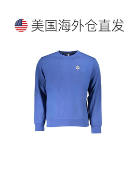 自营North Sails Cotton Men Men's Sweatshirt - blue 美国奥莱
