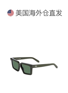 自营Off-White Sunglasses Square Full Rim, Shiny Grey Frame A