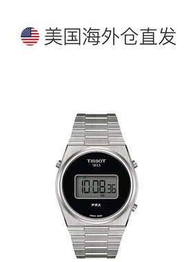 自营Tissot Men's PRX Digital Black Dial Watch - black 美国奥
