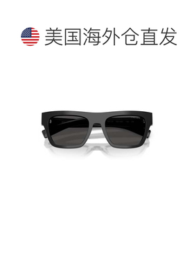 自营prada0pr C03s Rectangular Acetate Sunglasses - grey 美国