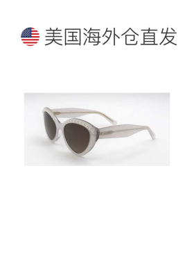 自营Kate Spade女式55毫米白色太阳镜-白色 美国奥莱直发