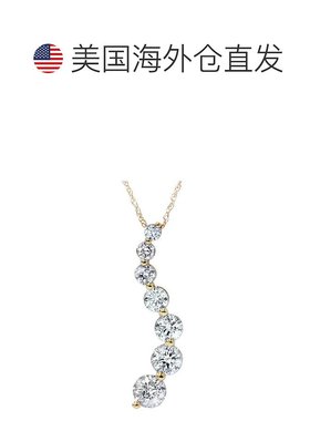 自营 pompeii31 克拉钻石旅程吊坠 14K 黄金 全新 - 14k 黄金 美