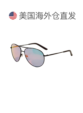 自营Nike Unisex 61 mm Black Sunglasses - black grey 美国奥莱