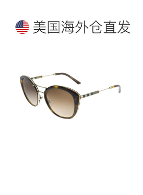 自营Burberry  BE 4251Q 300213 Womens Round Sunglasses - dark