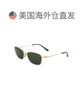 自营bottega venetaBV1300S 002金色/绿色-金色 美国奥莱直发