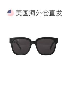 自营Saint Laurent Grey Square Ladies Sunglasses SL M40 001 5