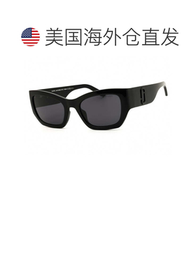 自营marc jacobsMARC 723/S 0807 IR黑色/灰色-黑色 美国奥莱直发