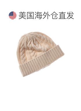自营brodie cashmereBrodie羊绒短线绒球羊绒帽子-米色 美国奥莱