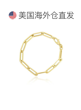 自营the loveryExtra Large Paperclip Bracelet - 14k yellow go