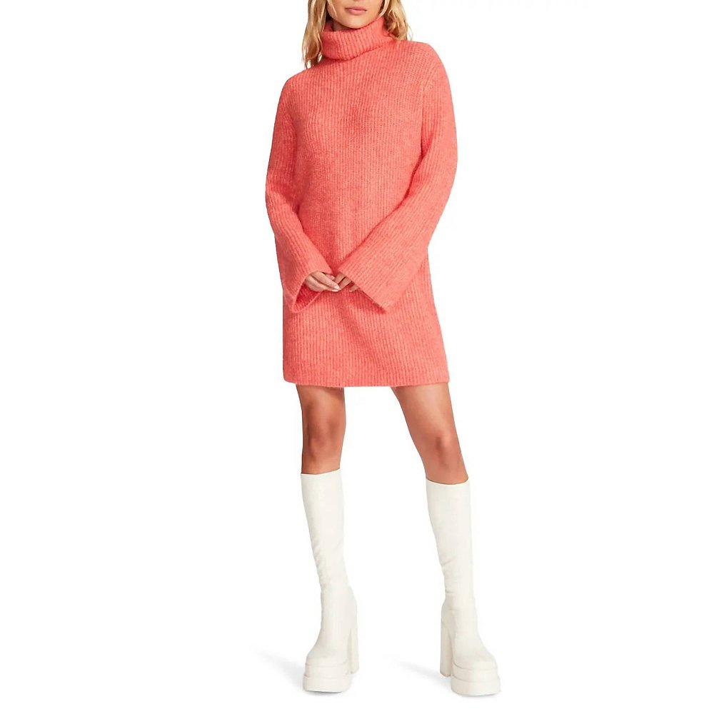 steve maddenAbbie Sweater Dress in Orange Dot - orange dot - 图2